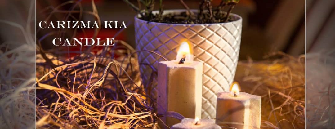 شمع ستاره مخمل (Velvet Star Candle)