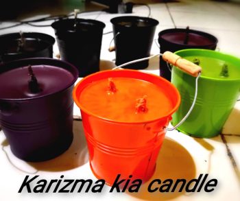 شمع سطلی گلخانه ای (Greenhouse Candle)