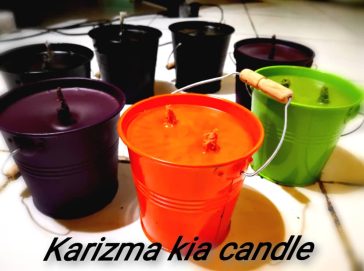 شمع سطلی گلخانه ای (Greenhouse Candle)