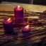 شمع استوانه مخمل (Velvet Pillar Candle)
