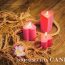 شمع قلب مخمل (Velvet Heart Candle)