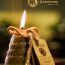 شمع موم عسل Beeswax Candle