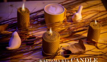  شمع موم عسل (Beeswax Candle)