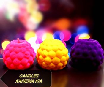 شمع گوی (Velvet Globe Candle)